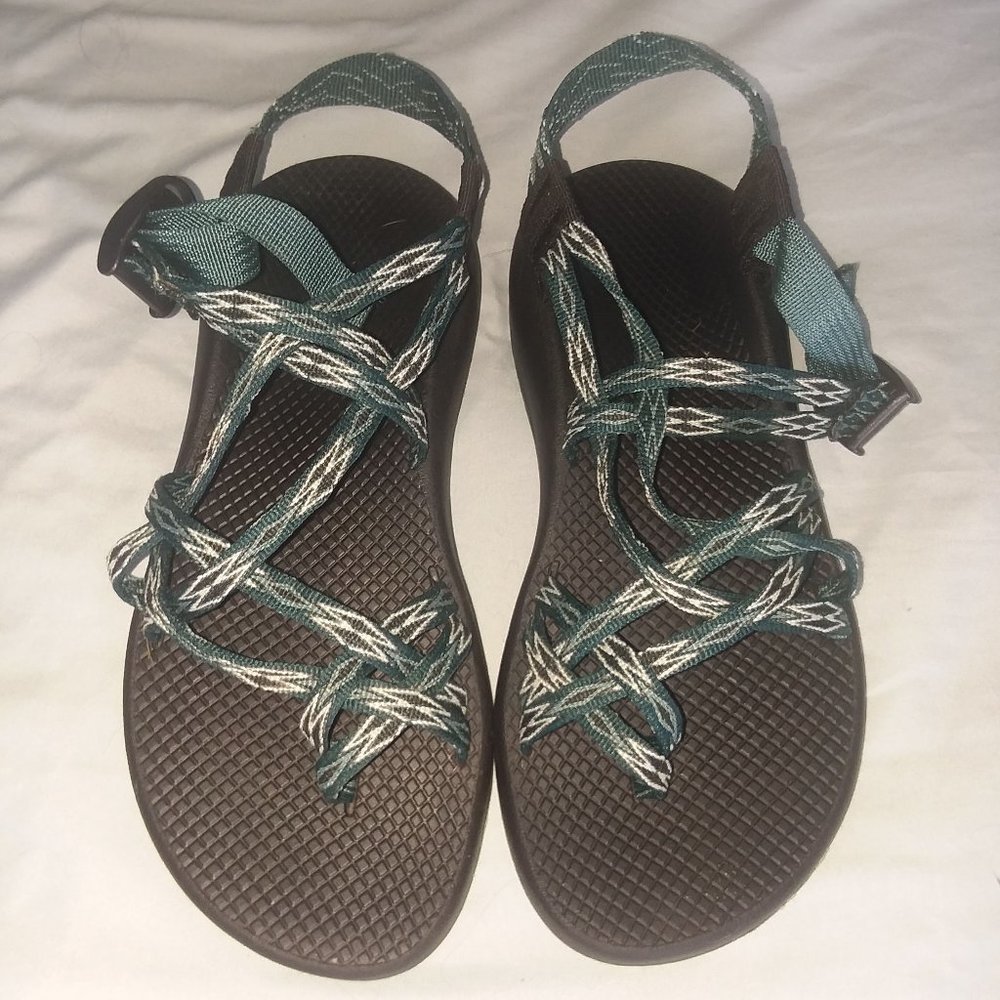 Chacos ZX/2 teal women's 10